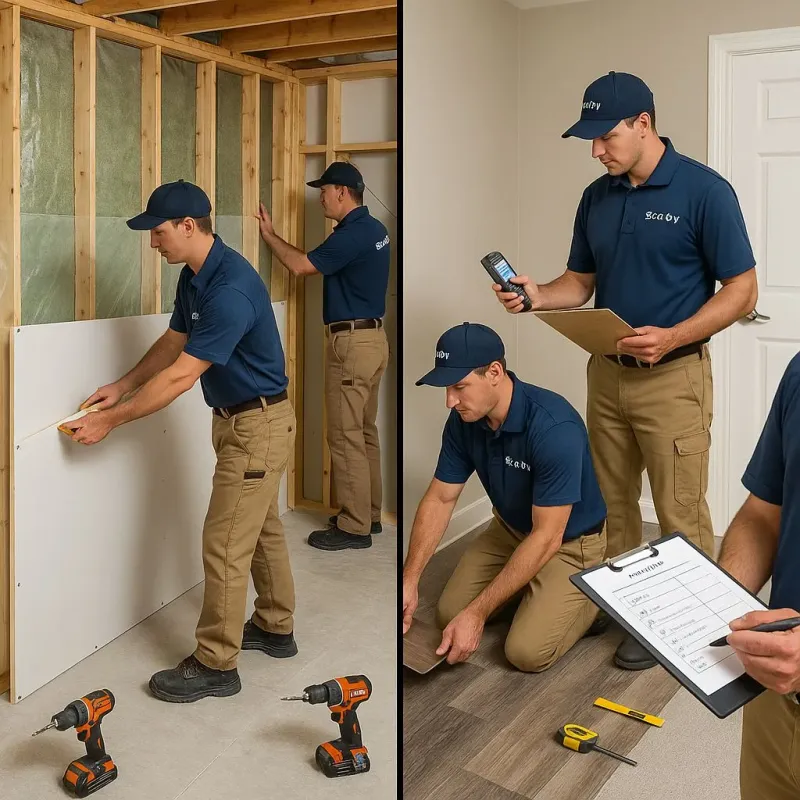 Repairs and Reconstruction process in Wanaque, NJ